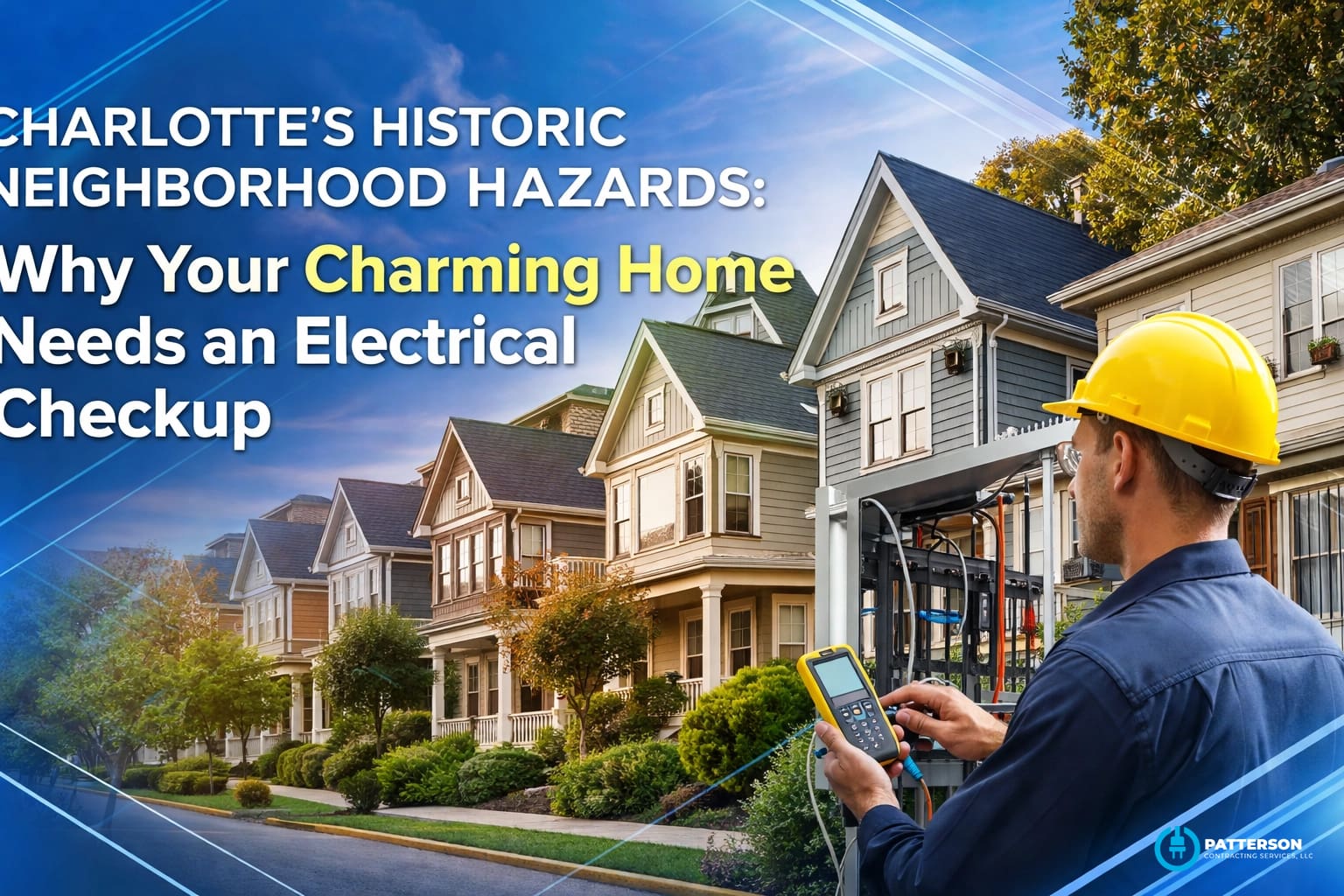 Charlotte’s Historic Neighborhood Hazards: Why Your Charming Home Needs an Electrical Checkup